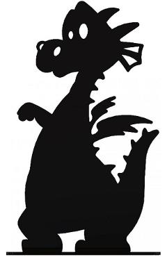 Suport lateral carti: Dragon
