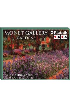 Carti de joc: Monet. Gallery Gardens