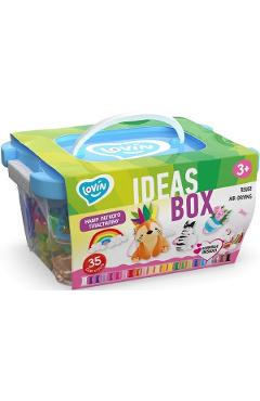 Set plastilina: Ideas Box Albastru