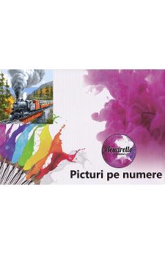 Pictura pe numere: Trenul