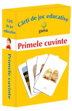 Primele cuvinte. Carti de joc educative - GAMA