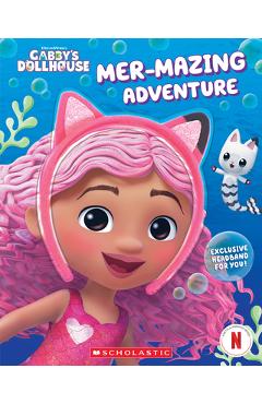 Mer-Mazing Adventure (Gabby\'s Dollhouse Headband Book #2) - Gabrielle Reyes