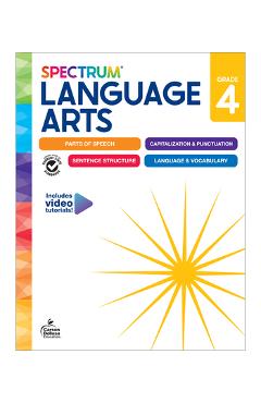 Spectrum Language Arts Workbook, Grade 4 - Spectrum