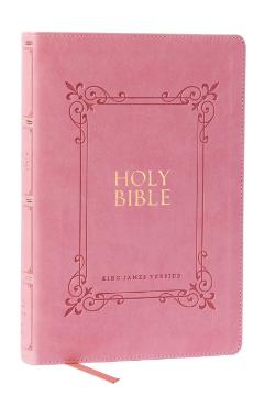 KJV Holy Bible: Large Print with 53,000 Center-Column Cross References, Pink Leathersoft, Red Letter, Comfort Print (Thumb Indexed): King James Versio - Thomas Nelson