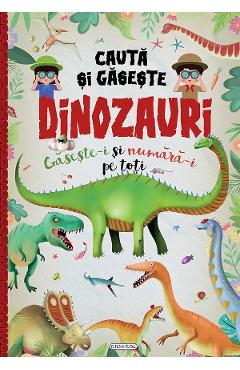 Cauta si gaseste: Dinozauri - GIRASOL