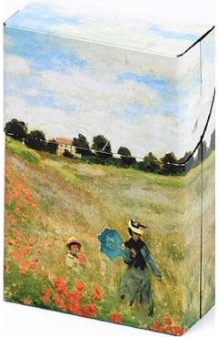 Cutie metalica. Monet. Coquelicots