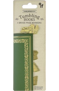 Set 4 semne de carte: Tumbling Books
