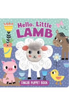 Hello, Little Lamb (Finger Puppet Board Book) - Kidsbooks Publishing