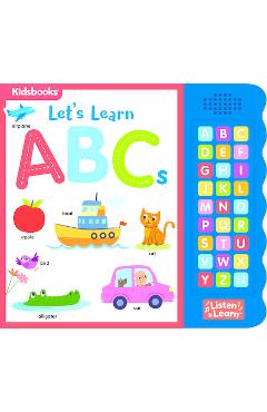 27-Button Sound Book Let\'s Learn ABCs - Kidsbooks Publishing