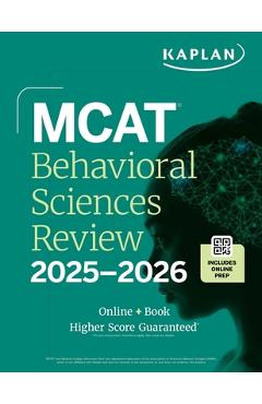 MCAT Behavioral Sciences Review 2025-2026: Online + Book - Kaplan Test Prep