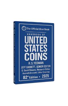 A Handbook of United States Coin 2025 Bluebook Hardcover - Jeff Garrett