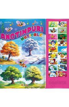 Carte cu sunete. Anotimpuri muzicale - Inesa Tautu - DORINTA