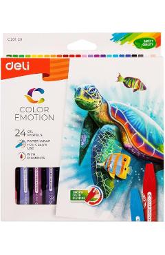Creioane cerate: Oil Pastel 24 culori