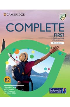 Complete First Student's Book Without Answers - Guy Brook-hart - Imagine 1