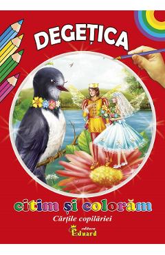 Degetica. Citim si coloram - EDUARD