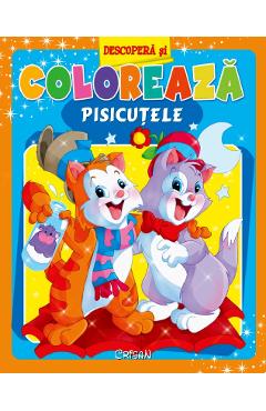 Descopera si coloreaza pisicutele - CRISAN