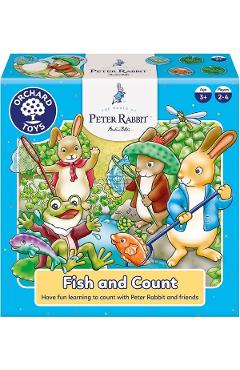 Joc educativ: Fish and Count. Peter Rabbit
