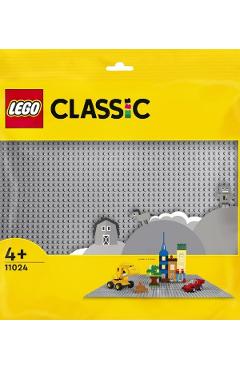 Lego Classic. Placa de baza gri