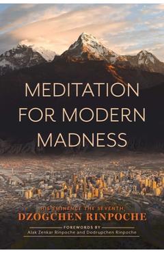 Meditation for Modern Madness - Dzogchen Rinpoche