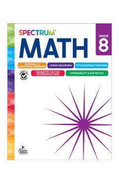 Spectrum Math Workbook, Grade 8 - Spectrum