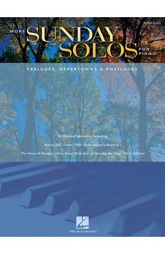 More Sunday Solos for Piano: Preludes, Offertories & Postludes - Hal Leonard Corp