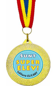 Medalie super elev + Snur tricolor - ELICART