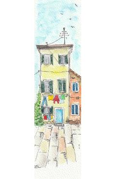 Semn de carte: Casa cu obloane