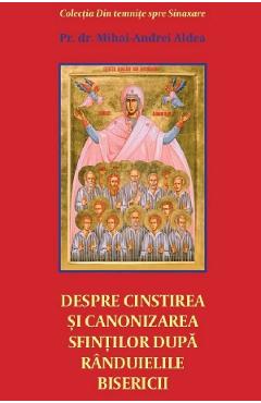 Despre cinstirea si canonizarea sfintilor dupa randuielile Bisericii - Mihai-Andrei Aldea