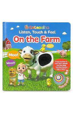 Cocomelon Listen, Touch & Feel on the Farm - Cocomelon Licensed Art