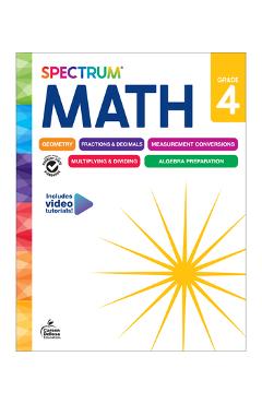 Spectrum Math Workbook, Grade 4 - Spectrum