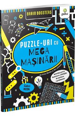 Puzzle-uri cu mega masinarii. Brain Boosters - Vicky Barker, Ste Johnson