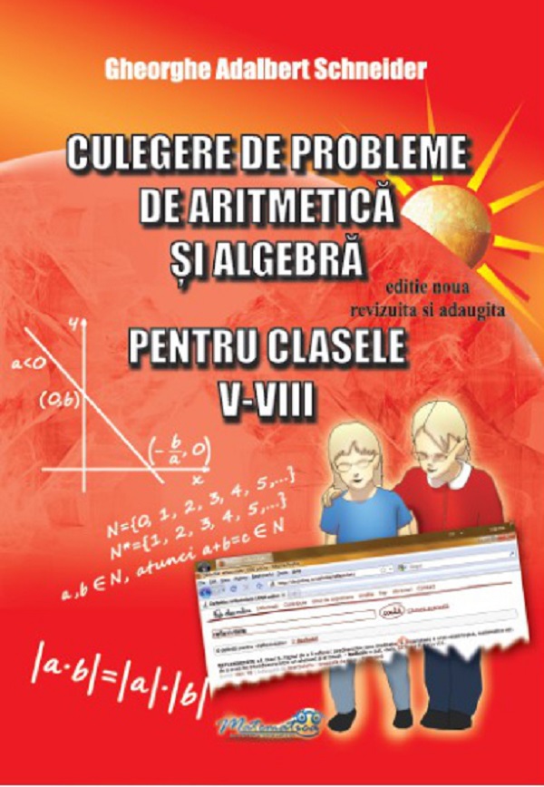 Culegere de probleme de aritmetică și algebră - Clasele 5-8