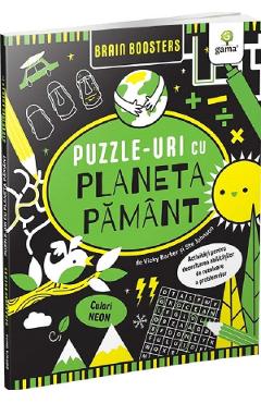 Puzzle-uri cu planeta Pamant. Brain Boosters - Vicky Barker, Ste Johnson
