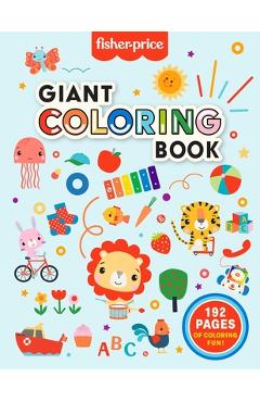 Fisher-price: giant coloring book - mattel