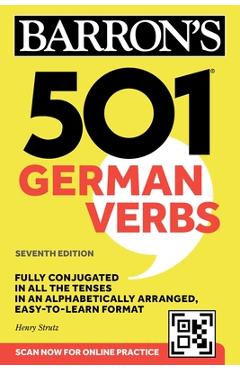 501 German Verbs, Seventh Edition - Henry Strutz