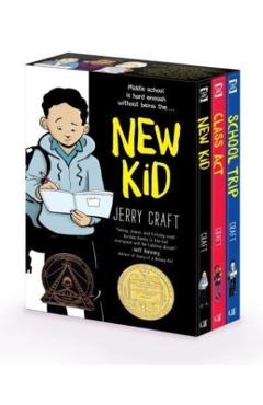 New Kid 3-Book Box Set: New Kid, Class Act, School Trip - Jerry Craft