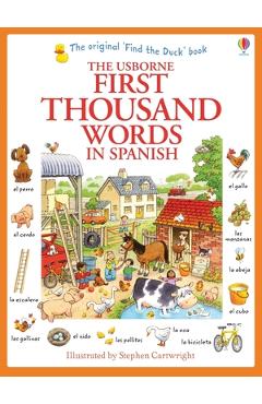 First Thousand Words in Spanish - Heather Amery