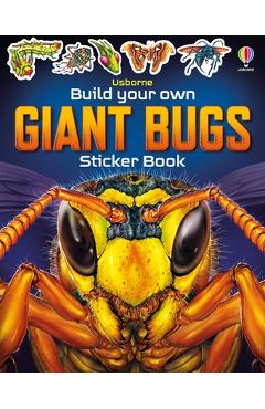 Build Your Own Giant Bugs Sticker Book - Sam Smith