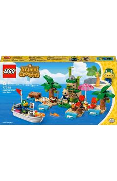 Lego Animal Crossing. Turul insulei in barca lui Kapp'n