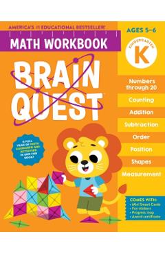 Brain Quest Math Workbook: Kindergarten - Workman Publishing