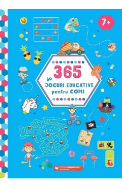 365 de jocuri educative pentru copii 7 ani+ - PARALELA 45