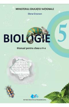 Biologie - Clasa 5 - Manual + CD - Elena Crocnan