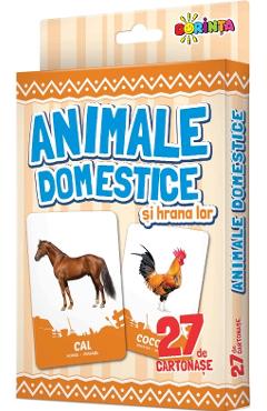 Animale domestice si hrana lor. 27 de cartonase - DORINTA