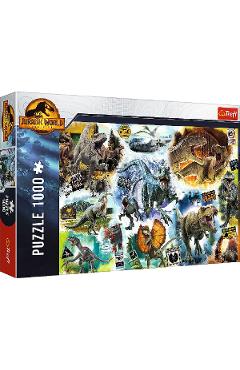 Puzzle 1000 Jurassic World. Pe urmele dinozaurilor