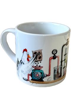 Cana ceramica: Fabrica de cafea