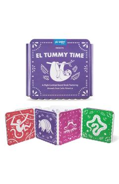 Bilingual Tummy Time: A High-Contrast Black & White Bilingual Board Book for Babies - Mike Alfaro
