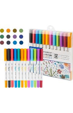 Set liner pigment 12 culori