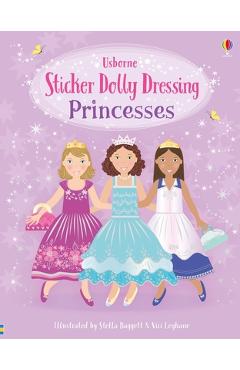 Sticker Dolly Dressing Princesses - Fiona Watt