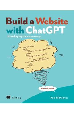 Build a Website with ChatGPT - Paul Mcfedries
