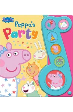 Peppa Pig: Peppa\'s Party Sound Book [With Battery] - Pi Kids